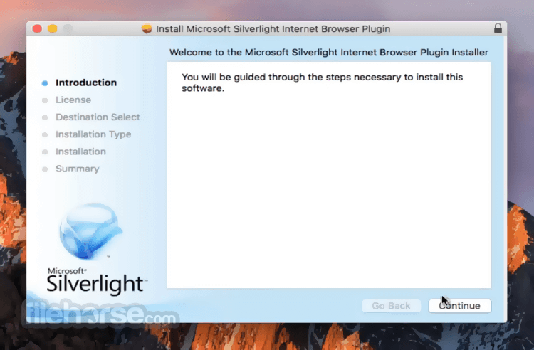 Microsoft silverlight for mac